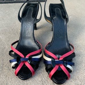 Ferragamo kitten heels!